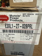 E3xl1-27 - 02bprl Muncie Pto Dump Pump For Wet Kit