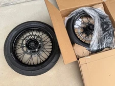 Warp 9 Elite Supermoto Wheels and Michelin Tires KTM EXC