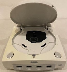 1999 SEGA DREAMCAST CONSOLE HKT-3020 LAUCH EDITION WHITE NTSC CIB TESTED WORKS D