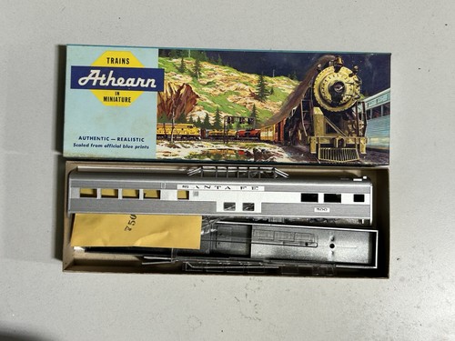 Kit de coche de pasajeros Athearn escala HO sin montar #1821 SL Vista Dome Santa Fe | Zustand: Used