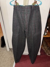 Vintage Men  s Woolrich Wool Pants Hip Waiters Hunting Fishing Outdoor Sz 38
