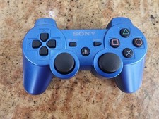 OEM Sony Playstation 3 PS3 controller Splash Blue Clean Working Japan