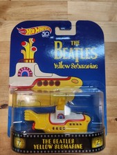 Hot Wheels The Beatles Yellow Submarine 50th Anniversary Diecast FXY46 2017 New