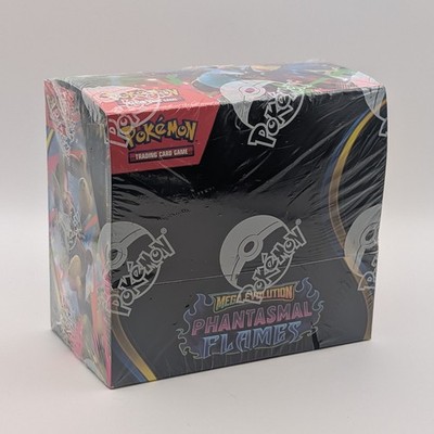 Pokémon Mega Evolution Phantasmal Flames Booster Box - Sealed (Small Wrap Tear)