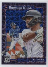 2021 Panini Donruss Optic Diamond Kings Blue Velocity Prizm 94/99 Kyle Lewis 1y9