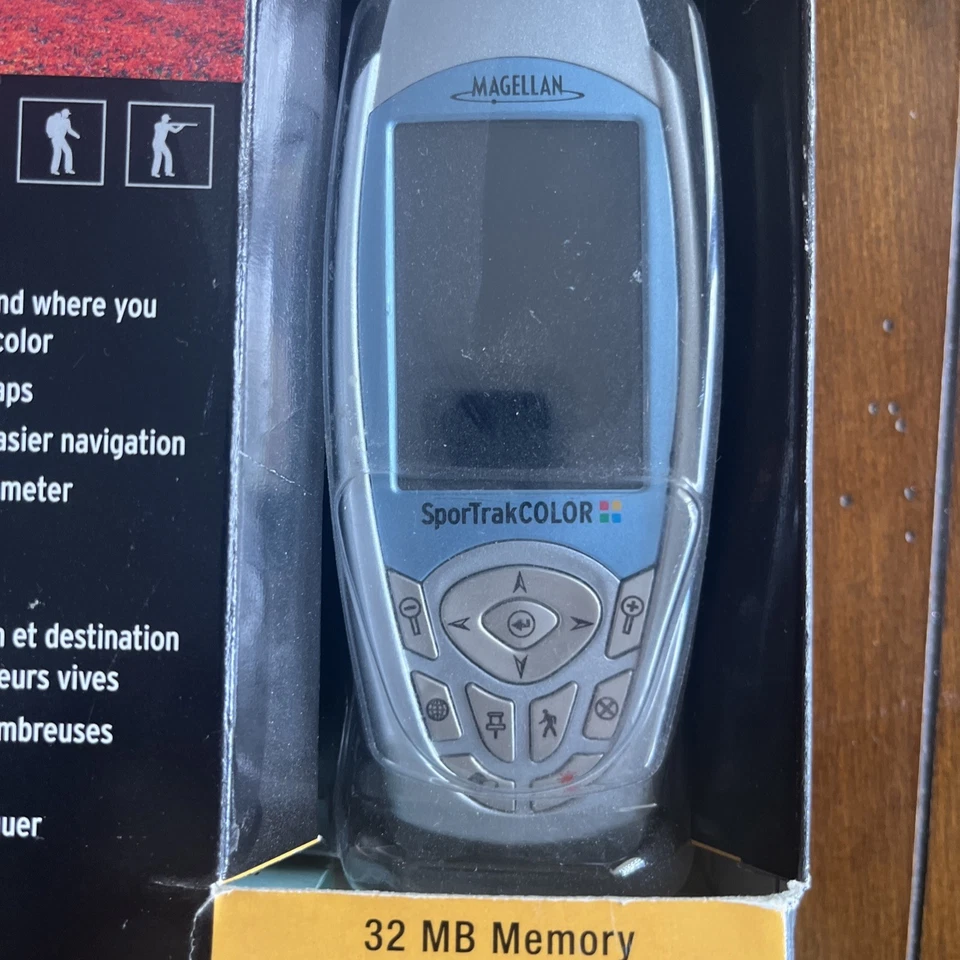 Magellan Sportrak Color GPS Tracking Handheld Hiking Outdoors Camping. Used - Image 2 of 4