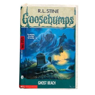 Goosebumps Ghost Beach R.L. Stine 1994 Hardcover Ex Library Book
