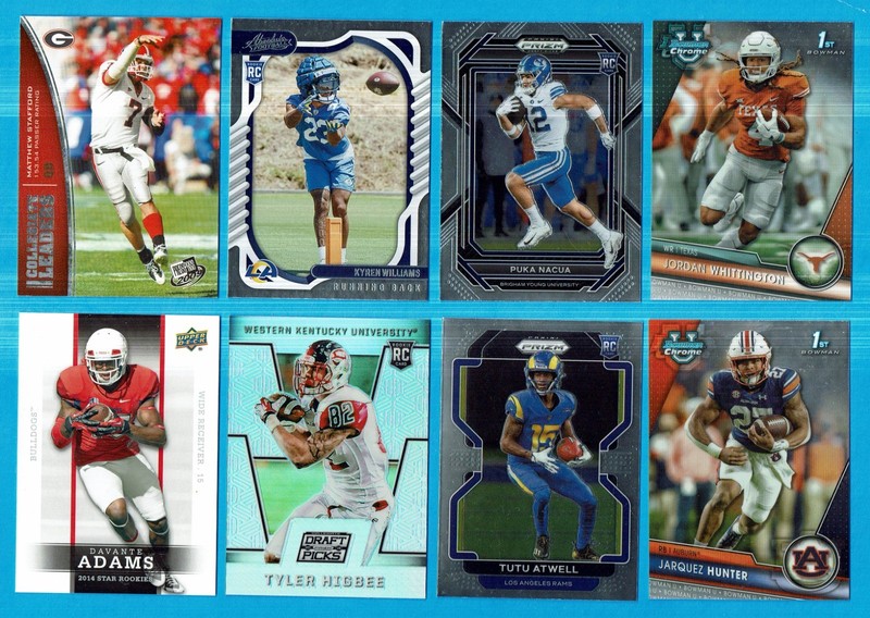 Matthew Stafford, Kyren Williams, Puka Nacua, Jordan Whittington, Devante Adams