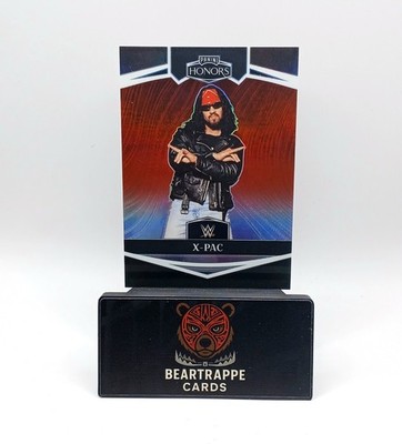 2023 X-Pac Panini Chronicles WWE Honors Red Prizm /199