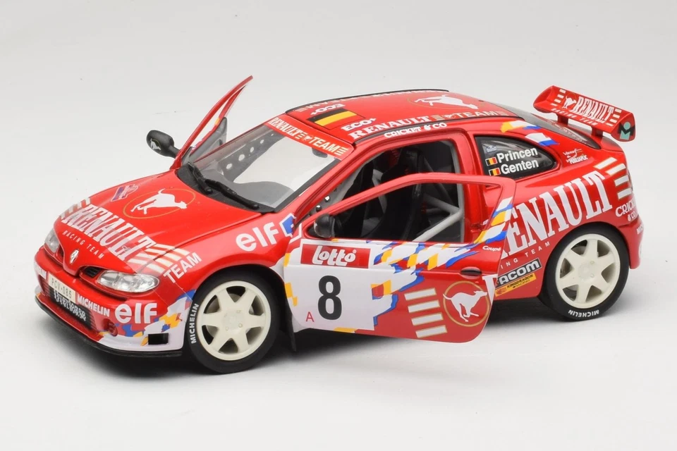 3771 Renault Megane Maxi n8 Princen/Genten Solido 1:18 - Immagine 2 di 4