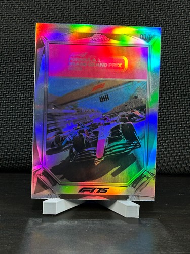 Formula 1 Miami Grand Prix 2024 #F175-4 2025 Topps Chrome Formula 1 Diamond Drives card