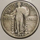 Silver Quarter - Standing Liberty - 1928 [107]