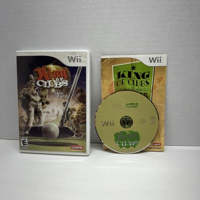 King Of Clubs: Mini Golf (Nintendo Wii, 2008) Complete With Manual