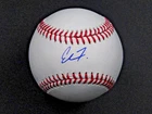 Elmer Rodriguez Signed Autographed OML Manfred Baseball JSA Witness COA Yankees
