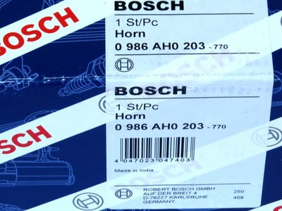 Bosch Chrome Horn Set Fits Mercedes 190SL W121 170 W136 300 W186