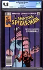 AMAZING SPIDER-MAN #219 CGC 9.8 WHITE PAGES // NEWSSTAND MARVEL 1981