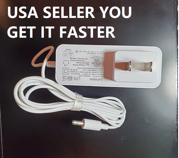 Genuine Power Supply 20V 1.5A oem Lenovo Smart Clock Display AC