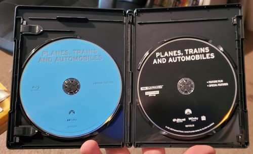 PLANES TRAINS AND AUTOMOBILES 4K UHD + BLU-RAY + SLIPCOVER JOHN HUGHES RARE OOP - Picture 8 of 8