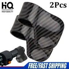 2 Universal Motorcycle Cruise Control Throttle Assist Wrist Rest Aid Grip Black