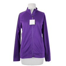 Tri Mountain Performance NEW Sz M Purple Zipper Pockets 100 Polyester AW Jacket