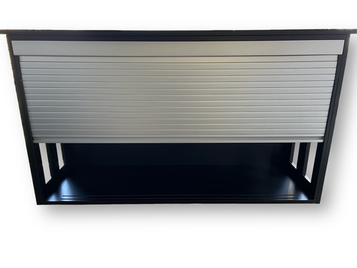 Tambour Door Kit Easy Cut 1-3 Doors upto 1000mm x 1000mm ↕️or ↔️ Slide ABS Door - Picture 23 of 24
