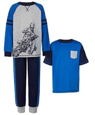 St. Eve Boys 3-Piece Sleepwear Set Dirt Bike