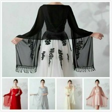 Sposa Matrimonio Scialle Donna Banquet Abiti da Cerimonia Bolero Tippet Stola