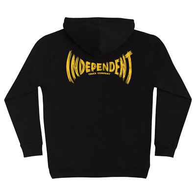Independent Truck Co. Hoody Carved Span Pullover Black | eBay