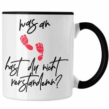Trendation - Was Anm Verstehst Du Nicht Tasse Schwangerschaft Verkünden Ich Bin