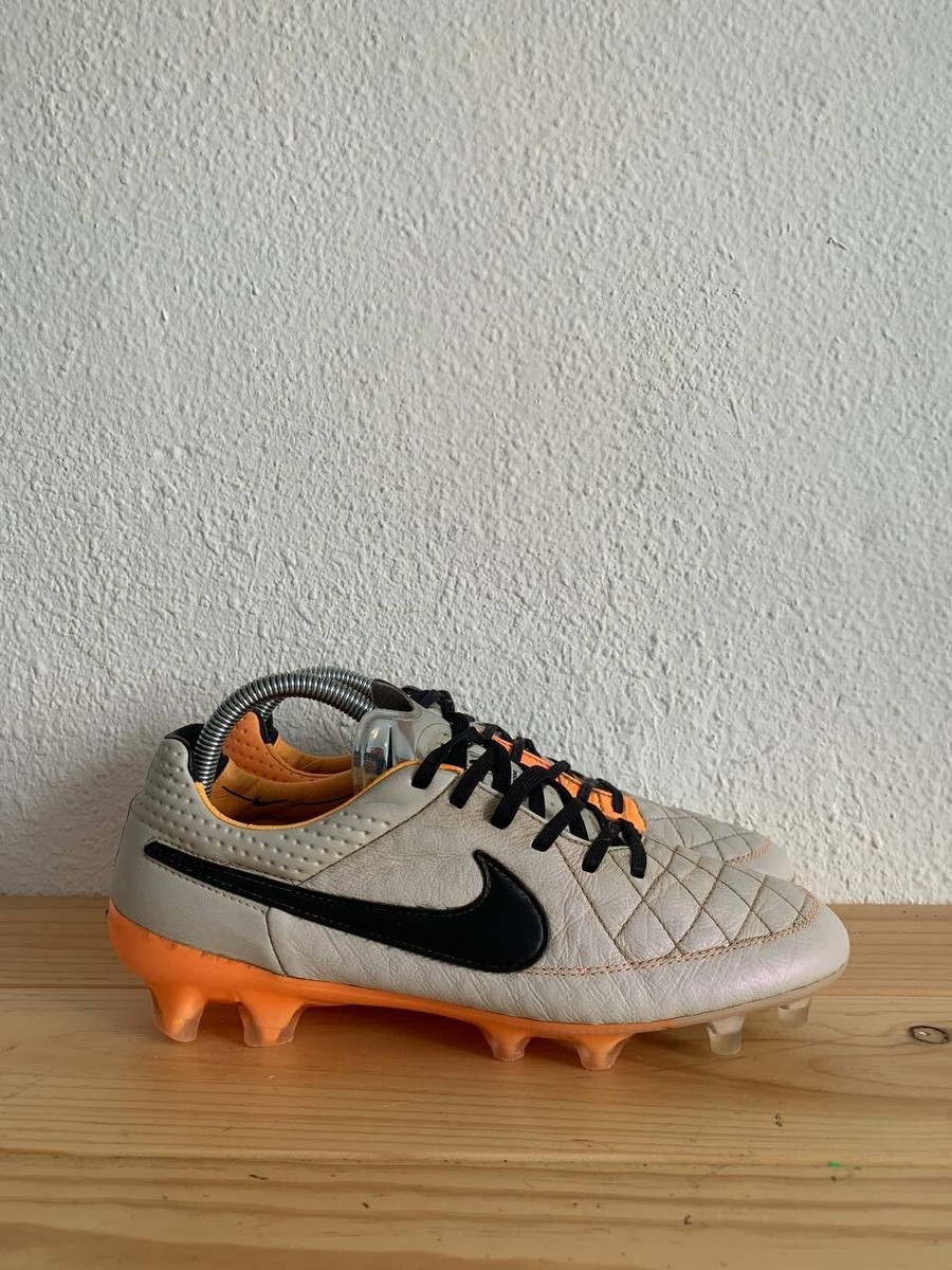Nike Tiempo Legend V Elite FG US 8 RARE Soccer Cleats White Nike Tiempo Legend V Elite FG US 8 RARE Soccer Cleats White