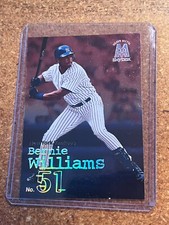 1999 Skybox Molten Metal Metal Smiths # 123 Bernie Williams