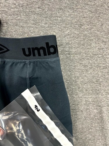 Umbro Pants Men's Small Gray Stretch Elastic Waist Low-Rise Skinny Leg Pull On - Picture 10 of 10