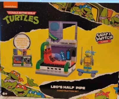 リトルガブ Teenage Mutant Ninja Turtles: Snap & Switch Leo's Half Pipe