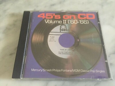 CD ''45'S ON CD VOLUME II'' ('60-'66'') TOP MADE IN USA