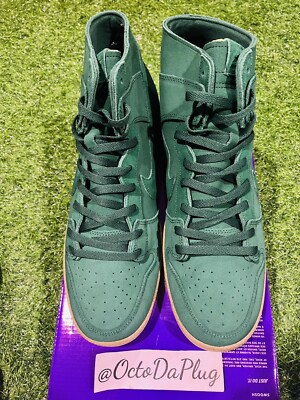Size 14 - Nike Dunk Pro Decon SB High Gorge Green for sale online
