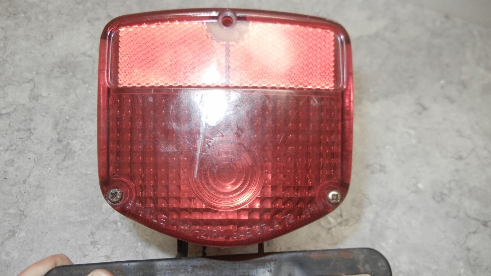 75 Honda Xl100 XL 100 K1 OEM Taillight Tail Brake Light Lens for 