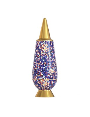 Alessi - Vase With Lid Alessandro Mendini - 100% Make-Up Proust - TAM101