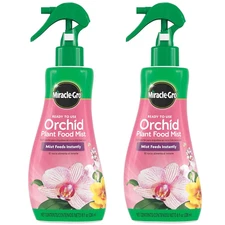 Miracle-Gro Ready to Use Orchid Plant Food  Fertilizer Mist, 8 oz (Pack of 2)