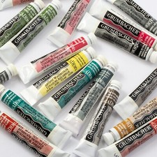 GRUMBACHER ACADEMY Watercolor Paints 7.5ml - Multiple colors, sold by the tube