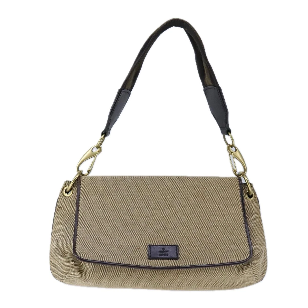 Sac à bandoulière Gucci beige en toile authentique