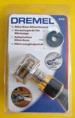 DREMEL 670 Mini Kreis Sägeblatt Befestigungsset Werkzeug Adapter zum Schneiden
