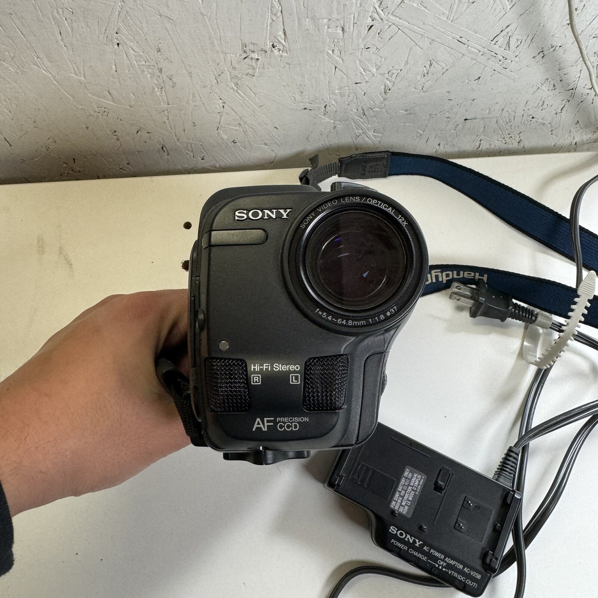 High 8mm Sony CCD-TR33 Camcorder - Black. Untested | eBay