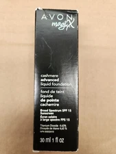 Avon Magix Cashmere Finish Liquid Foundation in Porcelain MX10