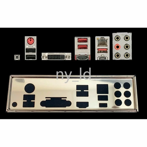 OEM I/O Shield For MSI B450 TOMAHAWK MAX Backplate rear baffle