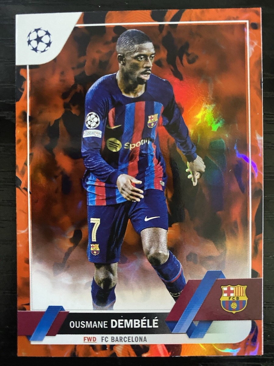 Topps Barcelona / Ousmane Dembele / デンベレ Ousmane Dembele 2022-23 Topps Club Competitions UEFA Red