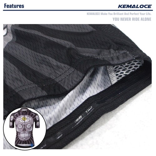KEMALOCE Radtrikot Herren&Damen Sommer atmungsaktiv L XL 2XL 3XL 4XL Bike Jersey - Bild 89 von 229