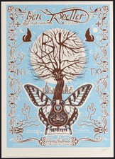 Ben Kweller Death Cab For Cutie Poster 5/5/2004 Crystal Ballroom Todd Slater #1!