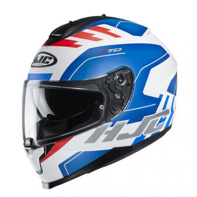 Integral Helm C70 Koro MC21SF Weiß Blau Rot HJC TG XL Letzten Stück