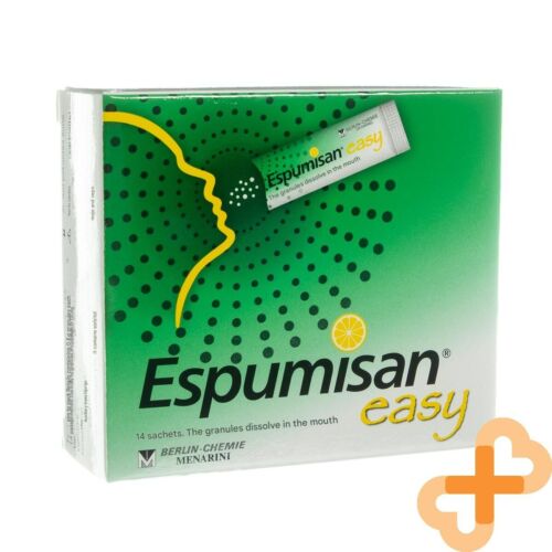 ESPUMISAN EASY 125 mg Granules in 14 Sachets Flatulance Bloating Support - Picture 24 of 24