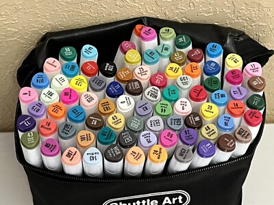 Shuttle Art Markers 310 Ohuhu Alcohol Markers Brush Shuttle Art